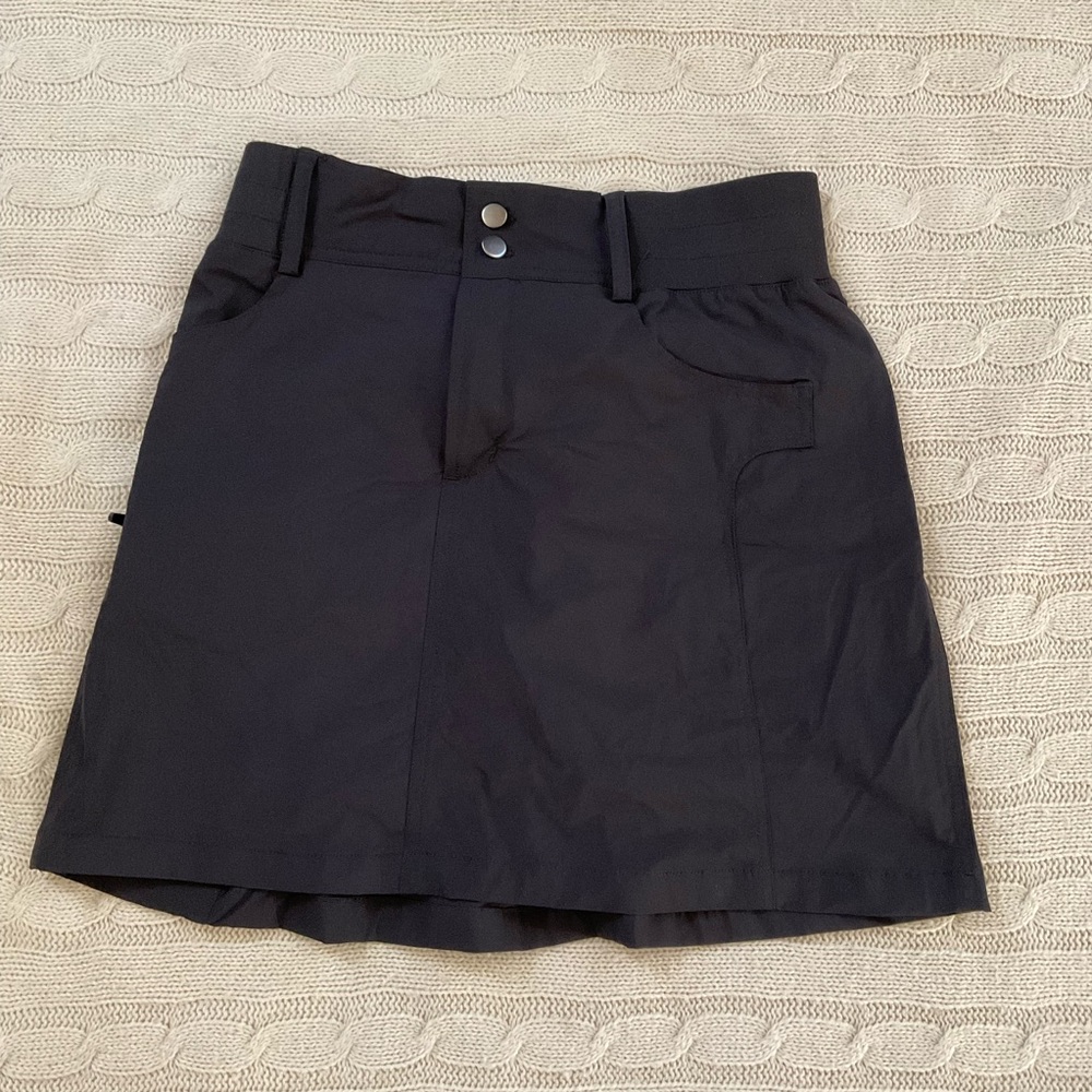 Black Athletic Skirt